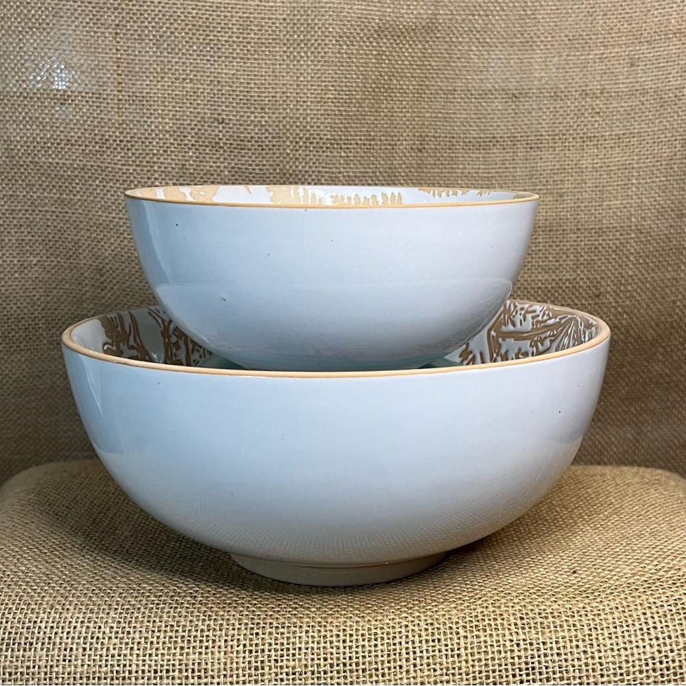 Primitives By Kathy Winter Bowl Set New